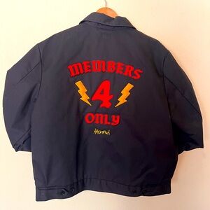 4HUNNID DICKIES WORKWEAR INSULATED MEMBERS ONLY EMBROIDERED JACKET